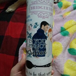 Bridgerton Themed White Drinkware